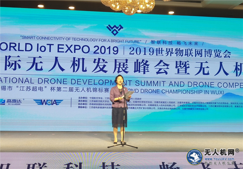 2019世界物联网博览会国际无人机发展峰会在无锡召开