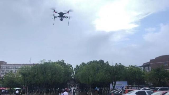 首次5G无人机直播！浙江万里学院开学报到有点潮