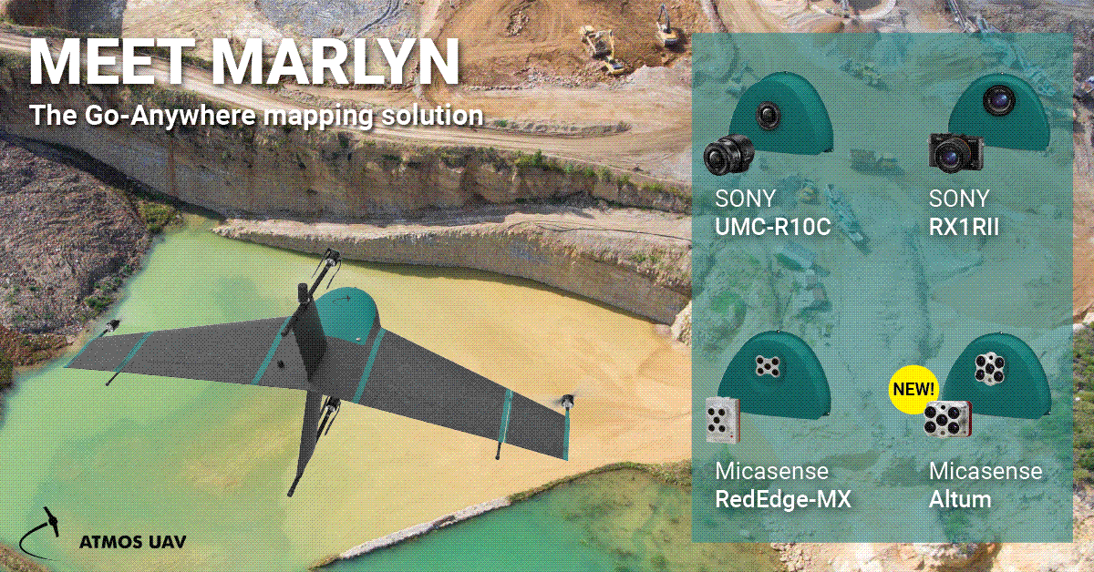 Atmos公司提升Marlyn无人机测量测绘效率