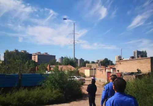 无人机当起了“空中城管”！在东胜，谁还敢违建？