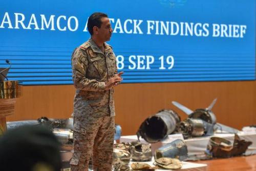 沙特展示伊朗巡航导弹和无人机，蓬佩奥会见王储，伊朗在劫难逃 