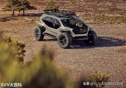 用无人机当大灯，用座椅荡秋千，奥迪纯电越野车脑洞不是一般大