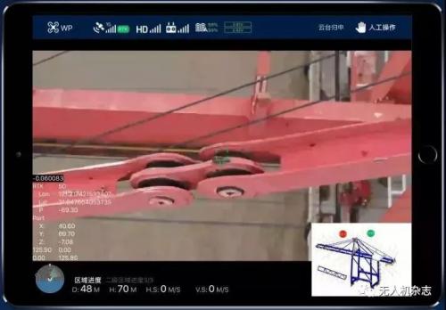 无人机应用于港机维保