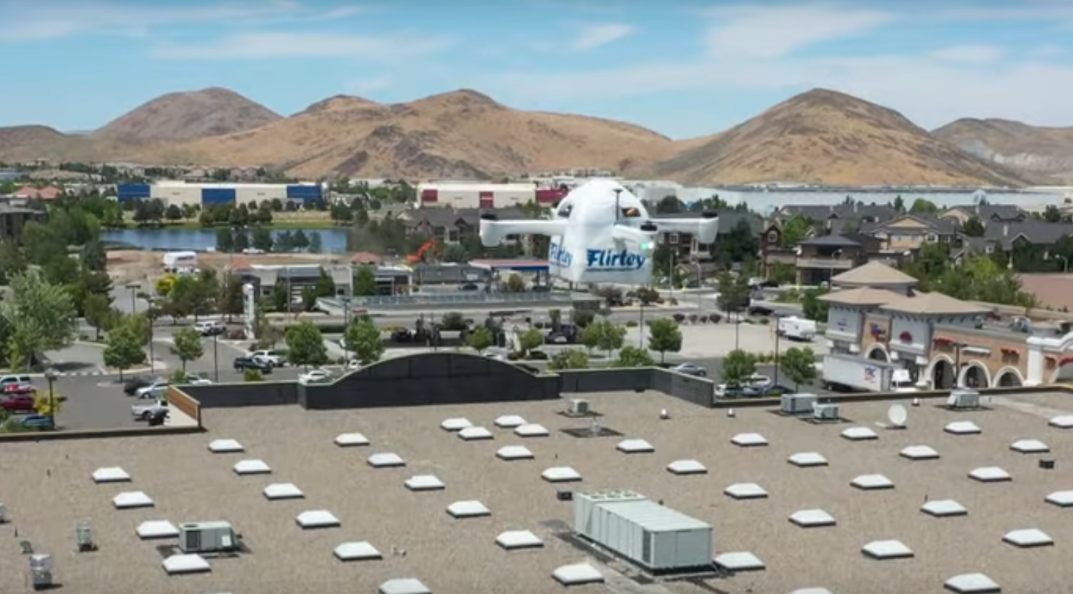 美国Flirtey公司揭开无人机交付的未来