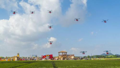 启飞智能助力田园丰收，共庆祖国70华诞