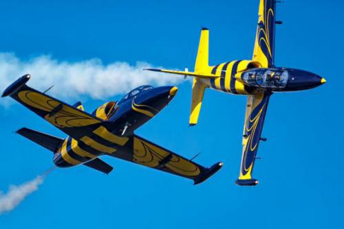 刚刚！波罗的海蜜蜂队飞抵广汉机场！