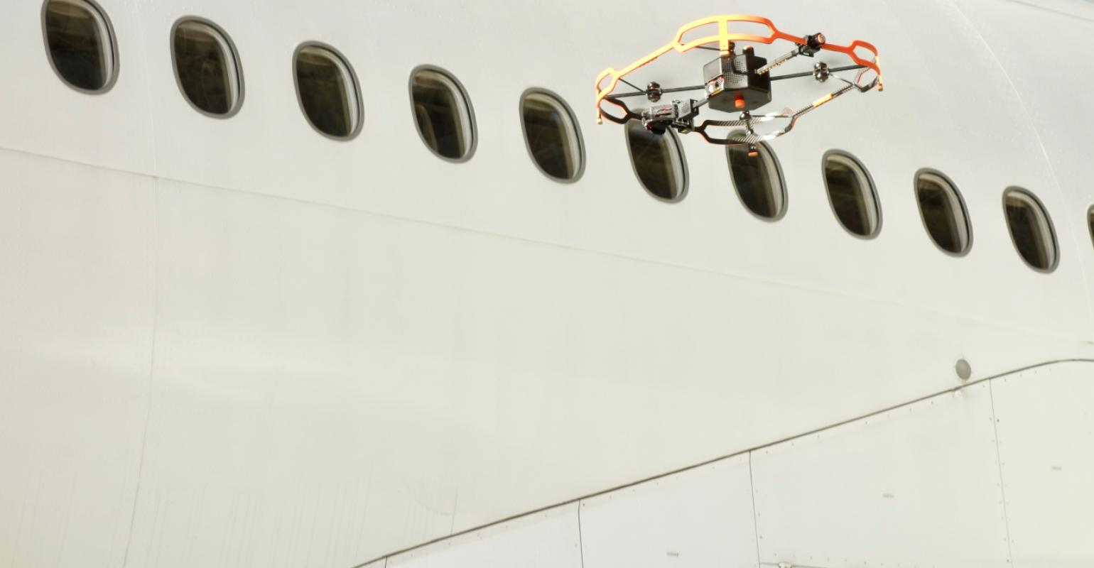 数字化航空服务来临：ARR尝试用无人机检查客机