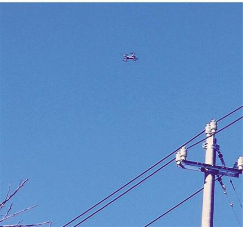 温州无人机验收输电线