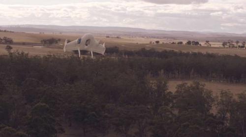 谷歌完成了美国第一次无人机交付 