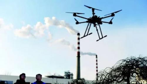 河北启用无人机飞检红外报警对农村散煤冒烟全覆盖监控！