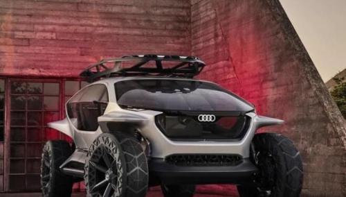 奥迪全新纯电动SUV曝光，随车带无人机，可实现L5级无人驾驶！