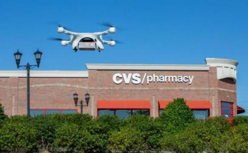 药从“天上”来 美一家药店完成首个商业无人机送货