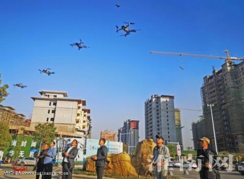 无人机助力地震灾情评估演练