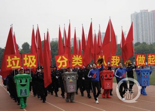 平衡车、摩托巡逻、无人机……众多黑科技出动就为一场物业技能比赛