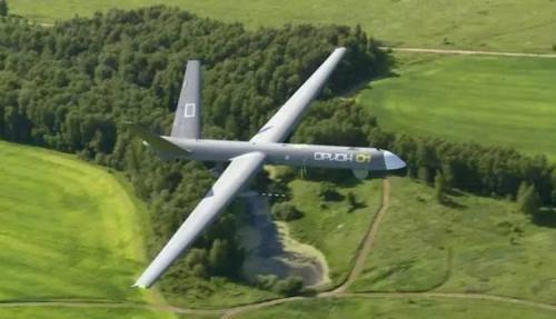 一架无人机失控撞向树梢，随后坠毁，事故发生前有东西从天而降