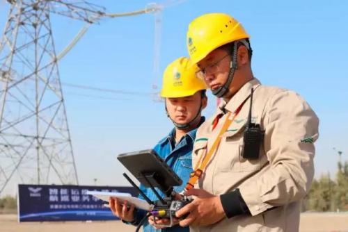 电网大比武 | 大疆无人机在新疆