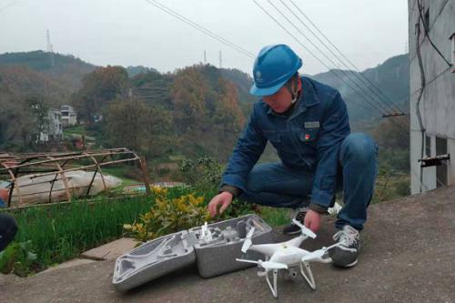 防山火丨安康供电公司无人机加强巡视