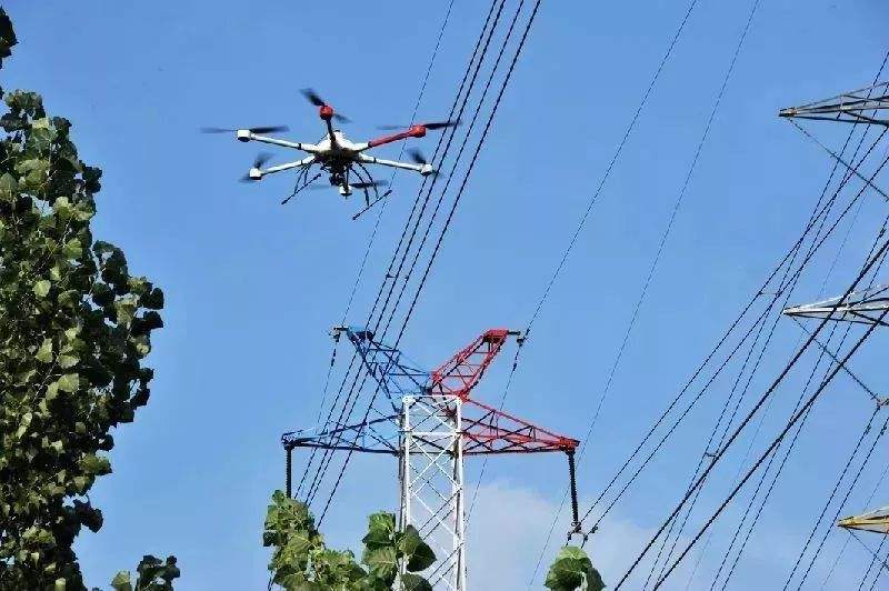 “5G+无人机”协同巡检韶山电网“大动脉”
