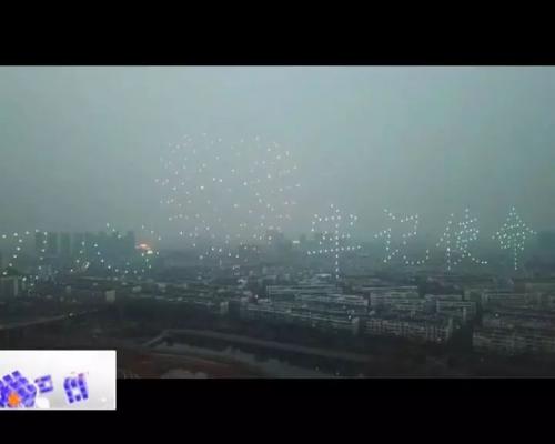 震撼！600架无人机集体升空这场面你肯定没见过