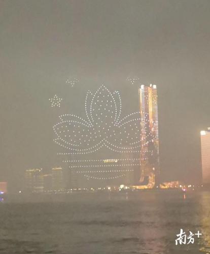  揭秘 | 澳珠边境线上的无人机表演,这是第一次!