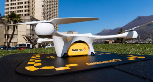 不怕炸机：瑞士1月27日复飞物流无人机