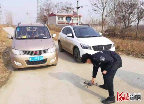 边巡逻边宣传！河北临城用无人机助力防疫工作