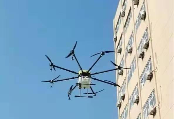 邢台启用无人机执行消杀作业抗击疫情