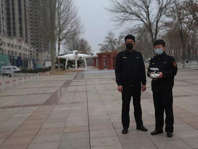 无人机上阵！寿光对城区重点地域进行空中监控