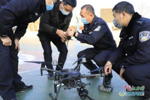 庐山市：大喇叭+无人机广播 防疫宣传 “声”入人心