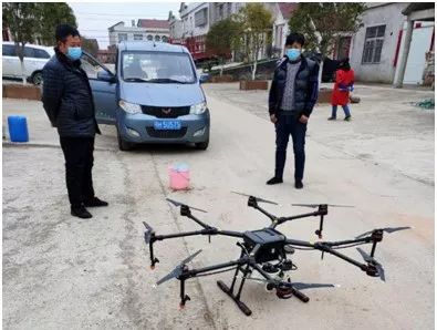一线传真：植保无人机变身“疫”线作战机 