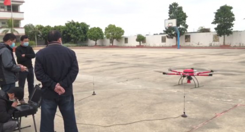 无人机化身疫情防控“急先锋”