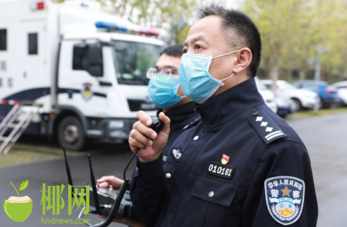 无人机巡查！海口警方硬核喊话不戴口罩市民