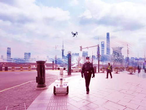 【平安上海】无人机隔空喊话，巡逻机器人念起“防疫经”，智慧公安助力防控疫情 