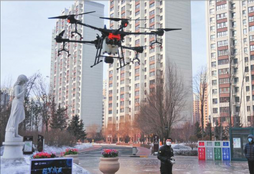 哈尔滨无人机助力大排查