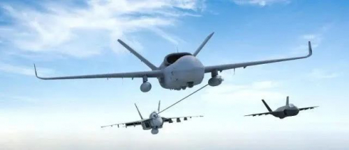 害怕被中国超越，美国研制一空战无人机，意图代替隐身加油机 