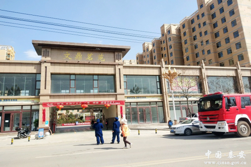 秦安消防：无人机出动巡查高层消防车通道