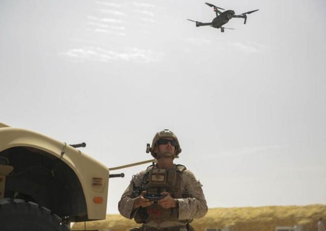 不顾美军禁令：美军用17架中国无人机，昼夜保护洲际导弹基地