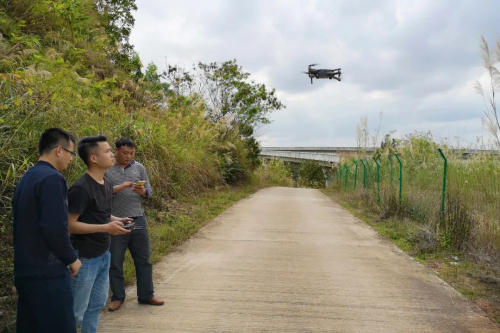 冒得顶！罗定启用无人机管控森林防火