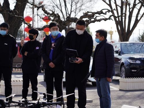 延庆无人机助力森防林火演练 技能培训开花结果