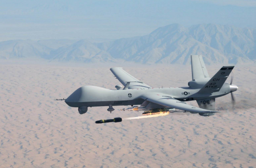 美国坠毁的无人机中，有28％在阿富汗10％在伊拉克和14％在未公开地点 