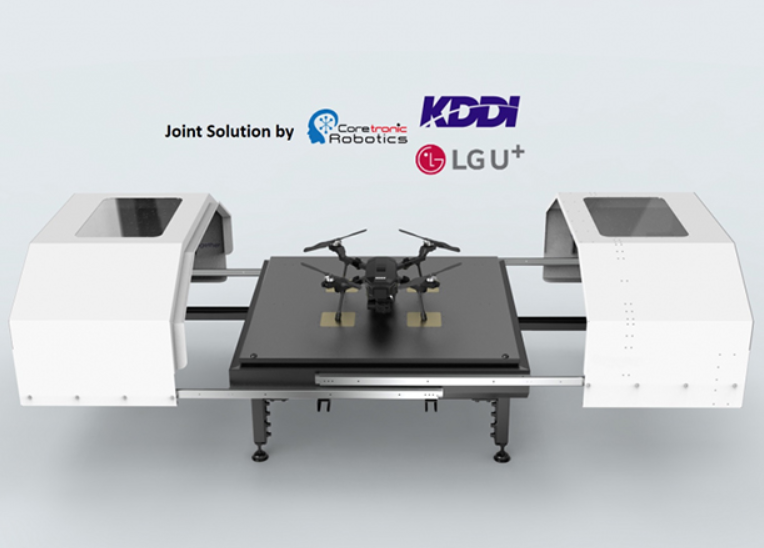 日本无人机厂家向韩国提供自动无人机机场