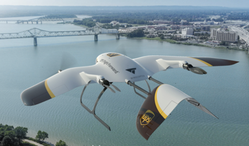 Wingcopter和UPS 合作开发包裹运送无人机