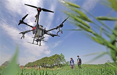 植保无人机 种田好帮手