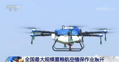 全国最大规模夏粮航空植保作业在河南展开