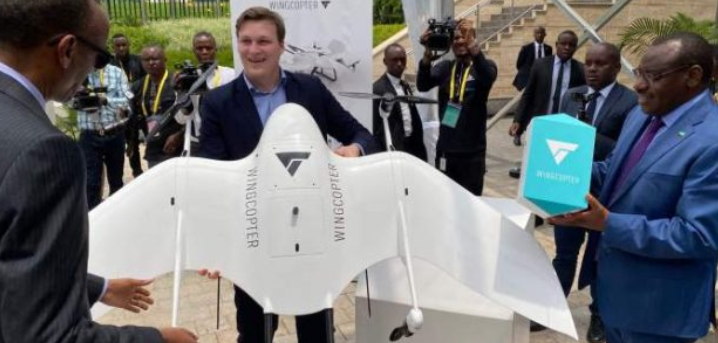 应急救援无人机在非洲卢旺达很吃香