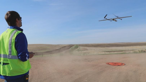 麦肯齐县无人机巡检测绘碎石路