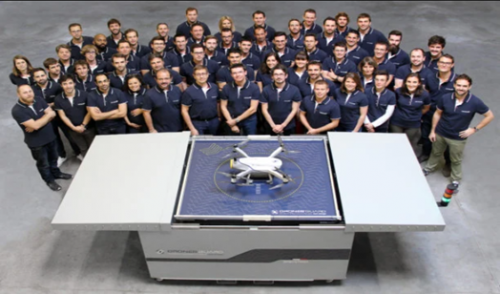 法国制造商Azur展示自动无人机巢Skeyetech