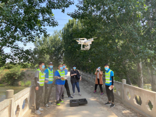 郑州自来水公司：无人机变身巡线新神器