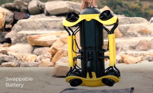 拥有4K超高清摄像的Chasing M2水下无人机