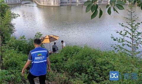 桥头启用无人机开展窝棚、防溺水巡查工作